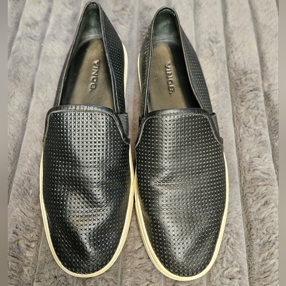 Vince Black Women's Slip-On Shoes